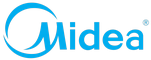 Логотип фирмы Midea в Каспийске